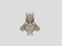 Sculptures & Artworks STL تنزيل - samurai - neagww