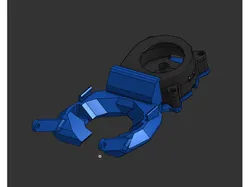 SOVOL SV06 ACE Relocated duct for Volcano Nozzles