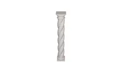 Spiral column 3D model