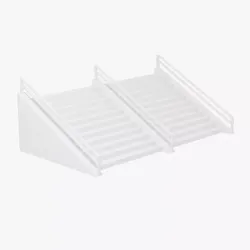 Stairs Straight Double Low-poly 3D model