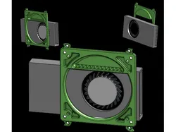 TWIN-TURBO GPU cooler shroud