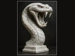 مجاني Sculptures & Artworks STL تنزيل - snake bust - Толя Сахар