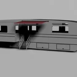 1:14 Living Wagon Caravan Scale RC
