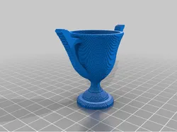 (3D Slash) trophycup