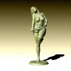 Bellafi - realistic nude female figurine.