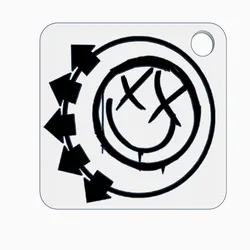 Blink 182 key ring