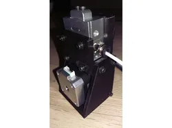 BullDog Extruder mount with 1:4 speed reduction for 2.85 mm filament (for 3030 extrusions) Mark II for HyperCube Evolution