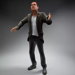 Casual Man Paul Rigged Low-poly 3D model