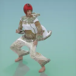 Chinese Outfit 3D model