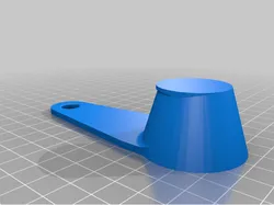 Coffee scoop for refillable Dolce Gusto capsules