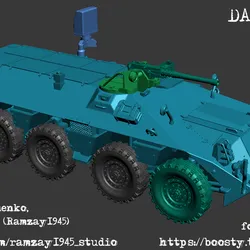 DAF YP408 PW-RDR Dutch mobile radar vehicle 1:100