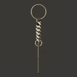 Hair Comb Keychain RoZ