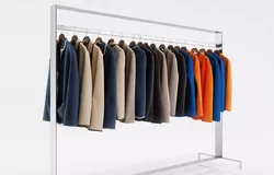 Multicolored woman jackets 3D model
