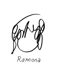 Ramona flower keychain