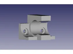 SILVELOX OVERLAP CLIP SOSTEGNO BARRA ESAGONALE