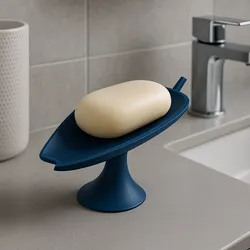 Soap dish leaf style