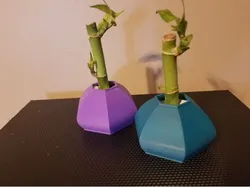 Squat vase