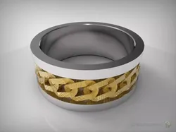Stainless Steel Ring 3D model