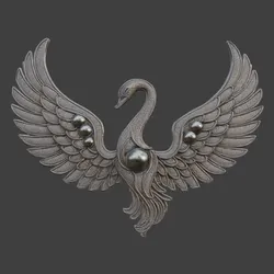 Swan Brooch
