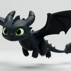 Toothless Soaring Dragon