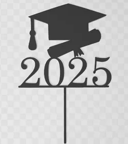 Topper cake graduates 2025
