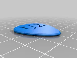 U2 Bass Pick