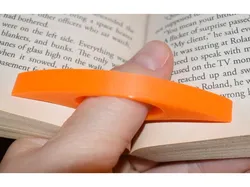 Your name on a Book Page Holder for Big Thumbs