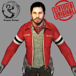 Zebec Zombie Killer Low-poly 3D model