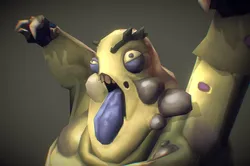 Zombie Fatty  - Low Poly Hand Painted Low-poly 3D model