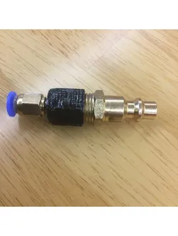 1/4" NPT to 4mm bowden adapter