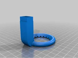 Anet A6 circular fan duct for x-carriage by Dovanzeijl