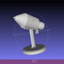 Apollo Command Module Printable Board Game Scale Space Race Micro Miniature
