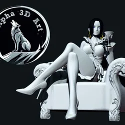 boa hancock 3d
