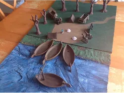 Boat - Miniature Terrain/DND