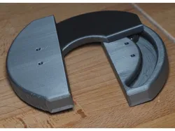 Concealed 180º Hinge - print in place