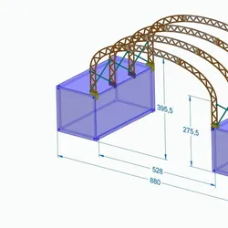 Container tent for bruder containers