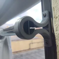Curtain Rod Support 25mm