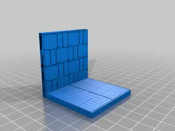 Dungeon Tiles - Parquetry Floor and Cobblestone Walls