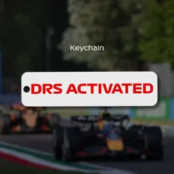 F1 Keychain - DRS Activated