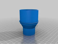 Festool D27 to 2.5in Hose Adapter