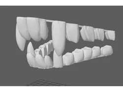 Fursuit teeth - version 1