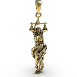 Lady Justice Pendant