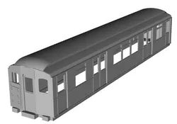 London Underground Q31 stock (ex L stock) Driver coach 1/76 scale
