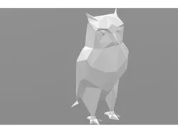 Low Poly Owl