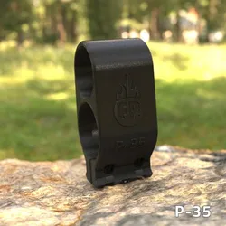 Picatinny rail clamp for PCP rifle model P35
