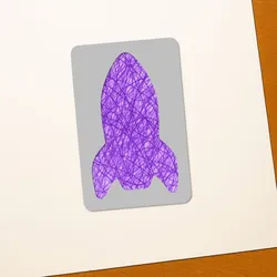 Rocket Drawing Stencils – 3D Printable Tools for Artists