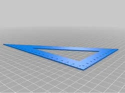 Triangle Ruler for A6 Notebook