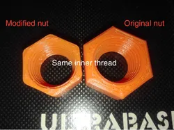 V2.5 nut 8 from Self-centering tapered-thread Z-axis coupling [v2] by loco - to fit on Anycubic i3 MEGA