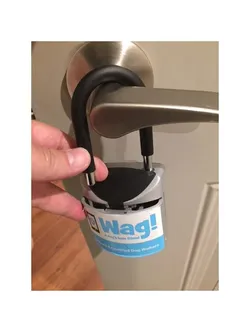 Wag key box adapter handle vs door knob