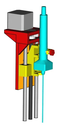 Z axis for plotter and polystyrene cutter  Vers, 2